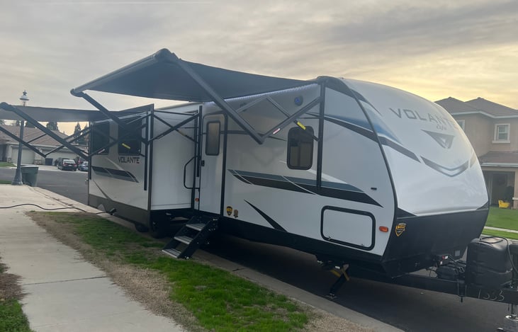 Exterior with 2 Awnings