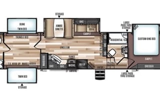 2019 Forest River RV Salem Hemisphere GLX 356QB