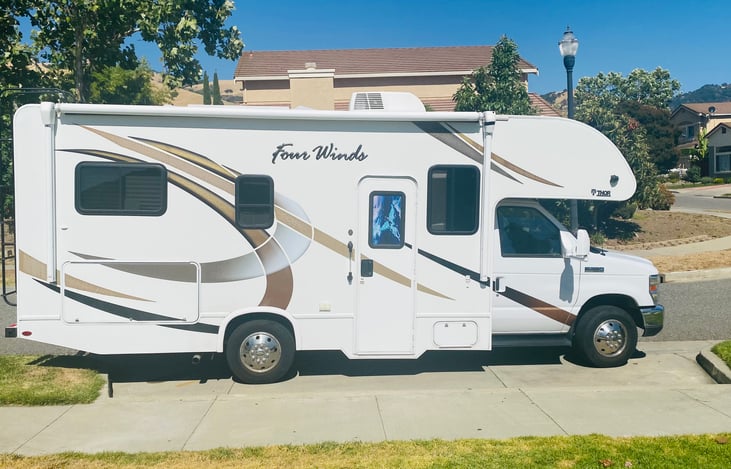 Right side of the RV