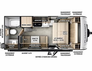 Forest River RV Flagstaff E-Pro 19FD