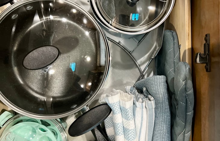 Pots and pans (no campfire cooking please)