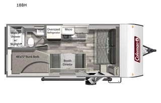 Family Bunkhouse with Chairs & RinseKit