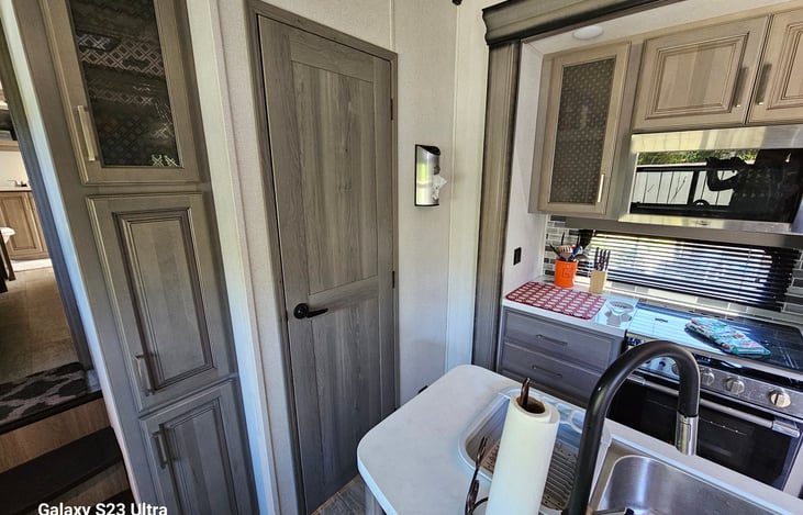 Half Bath and Pantry