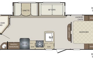 Good Times Await 28' Bunkhouse - Delivery Option
