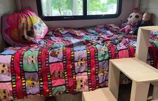 Sam & JP’s Kid approved camper rental !