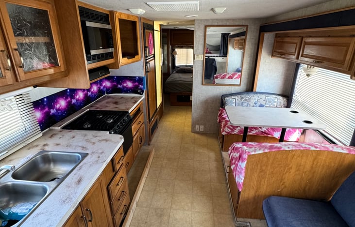 large pullout for extra space