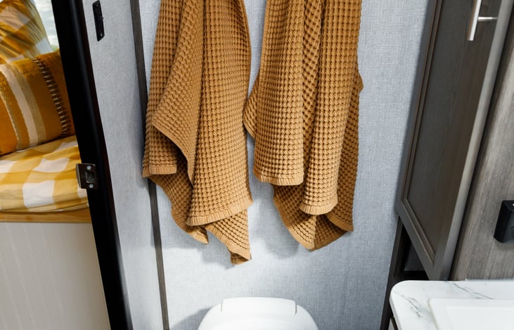 Toilet and bathroom storage