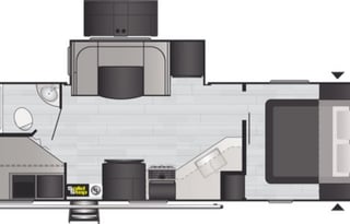 2021 KEYSTONE WITH BUNKHOUSE