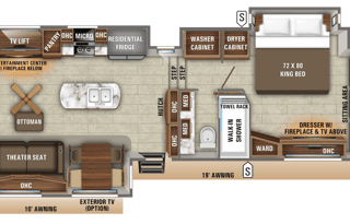LUXURY Jayco Pinnacle Deluxe **Largest bedroom**