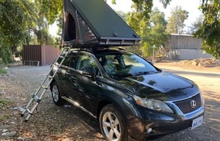Lexus RX 350 AWD RoofNest Falcon pop top camper