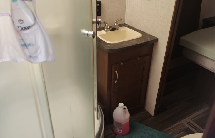 Bathroom with shower