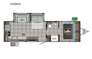 2022 Crossroads Cruiser KING BED  28RKS
