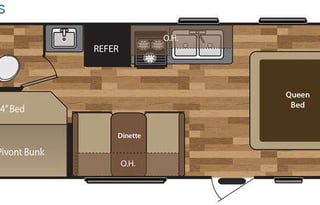 2016 Keystone RV Hideout 17’