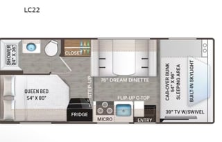 2023 Thor Motor Coach Quantum LC22