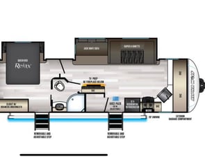 Forest River RV Cherokee Alpha Wolf 28FK-L