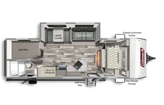 2022 Dutchmen RV Coleman Lantern Series 263BH