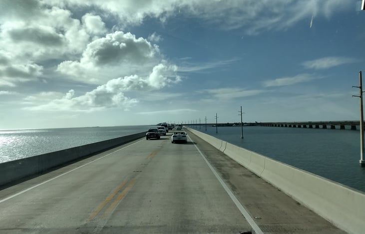 The Florida Keys is always a great place to camp.