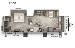 2022 Forest River RV Salem Hemisphere 270FKS