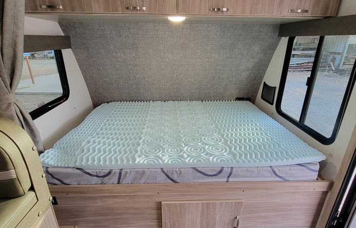 Comfortable full size main bed