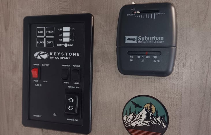 Easy to use control area.