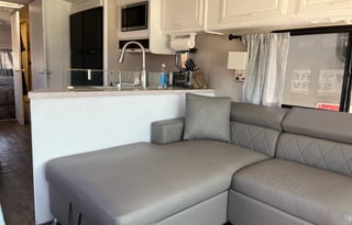 Caddy King RV, Sleeper Sectional, 4-Door Fridge TV