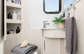 2024 Leisure Van 24 Rear Lounge