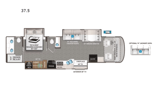 2022 Thor Motor Coach - Palazzo 37.5