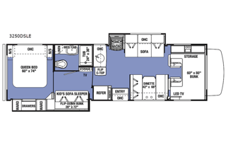 2018 Forest River RV Sunseeker LE 3250DSLE Ford