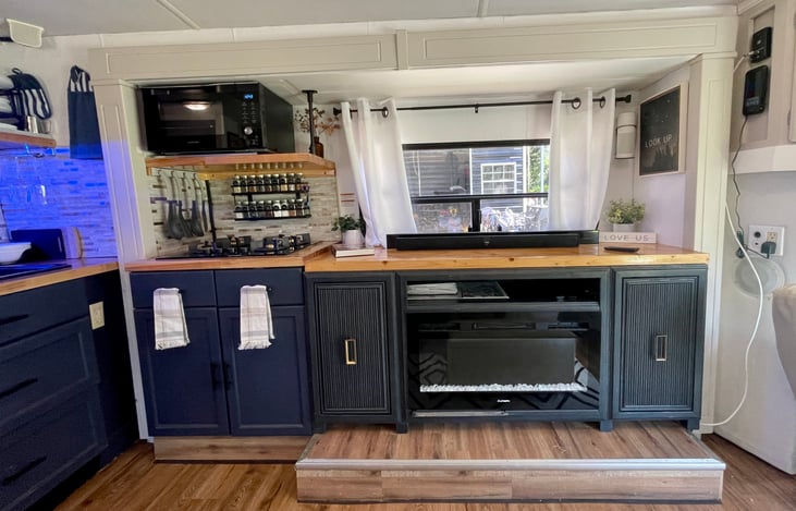 Kitchen / Entertainment View
TV Down