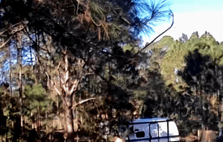 New 2025 RV Stationary. Rural area.