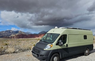 Olive! 2019 Promaster 3500, Off-grid ready!