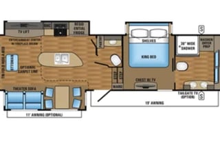 Delilah's Daydream- 2017 Jayco Pinnacle 36FBTS RL