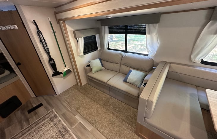 folds down into bed.