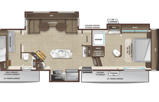 Family Friendly Bunk House- Highland Roamer 364BHS