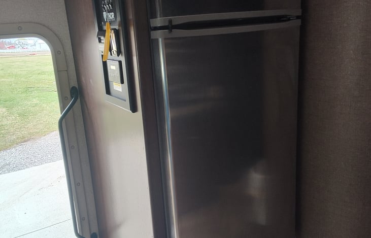 Residential size refrigerator