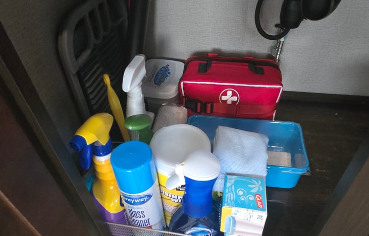 Cleaning supplies