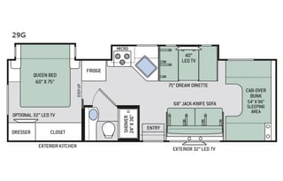 Florida Magical Getaway 29Ft Class C RV Motorhome