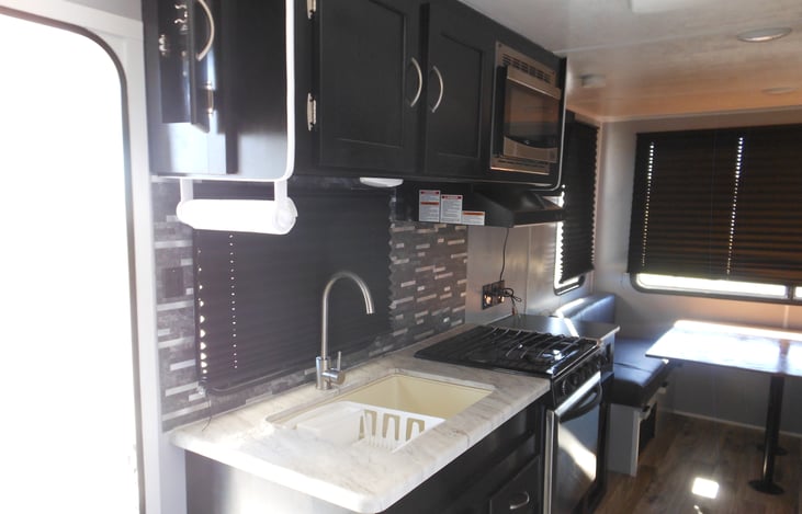 Fully remodeled interior.