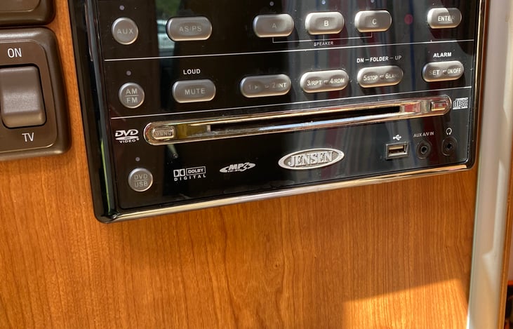 Control panel for Leonard's TV.