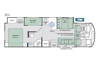 2018 Thor Motor Coach - ACE 30.2 Bunkhouse