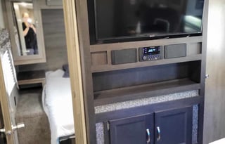 Puma bunkhouse camper with outside kitchen