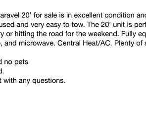 Airstream RV Caravel 20FB