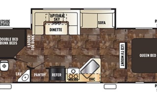 Delivered - Forest River Family Fun w/ Bunks