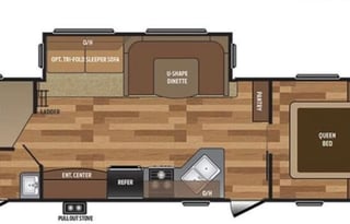 2018 Keystone RV Hideout 28BHS