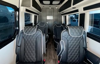 Luxury 10 Passenger Van with Bathroom