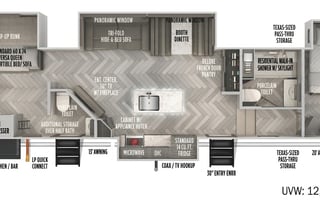 2022 Forest River RV Wildwood Heritage Glen 353BED