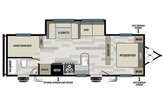2021 Forest River RV Wildwood X-Lite T263BHXL