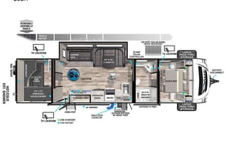 2022 Forest River Vibe Bunkhouse!