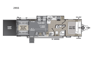 2022 Forest River RV Work and Play 29SS