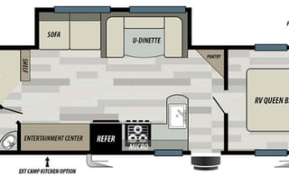 2019 Forest River RV Wildwood X-Lite 271BHXL